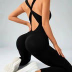 SeamFit: Trendy Women's Seamless Gym Bodysuit THRIXINE