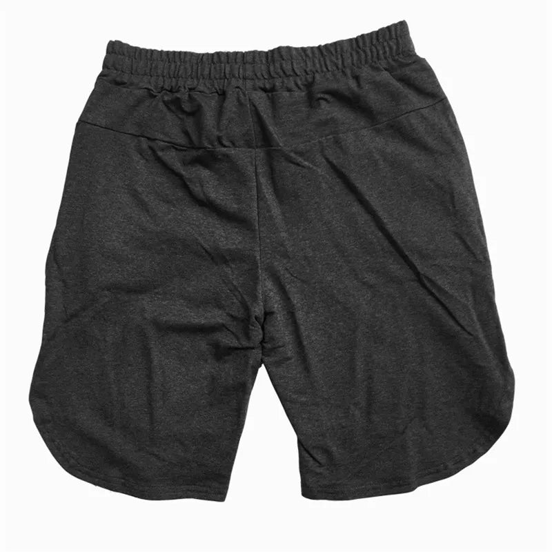 Cotton Casual Shorts Men Gym Fitness Running Sportswear - SJB-DIAMOND ELITES