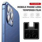 3PCS Lens Protective Glass For iPhone 14 Pro Max 13 12 11 Pro Max Camera Protector for iPhone 13 12 14 Plus 14 pro Lens Glass Premium Tempered Glass Circle Film Stevvex