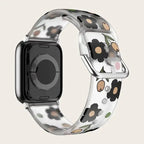 Apple Watch Silicone Strap - Colorful Floral Pattern Band BandsCo Straps