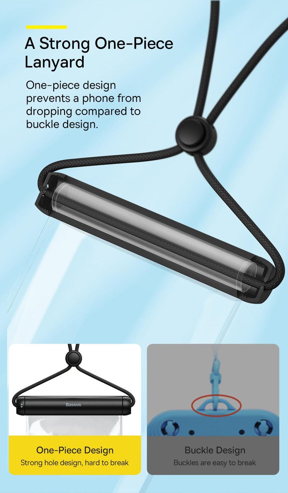 Waterproof Cell Phone Pouch Case Universal Dry Bag for iPhone IPX8 Waterproof Phone Bag Case For iPhone 13 12 Universal Swimming Underwater Diving Phone Pouch Bag Case Stevvex