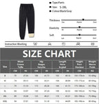 Men's Winter Thick Warm Arctic Velvet Thermal Waterproof Windproof Casual Sweatpants - SJB-DIAMOND ELITES