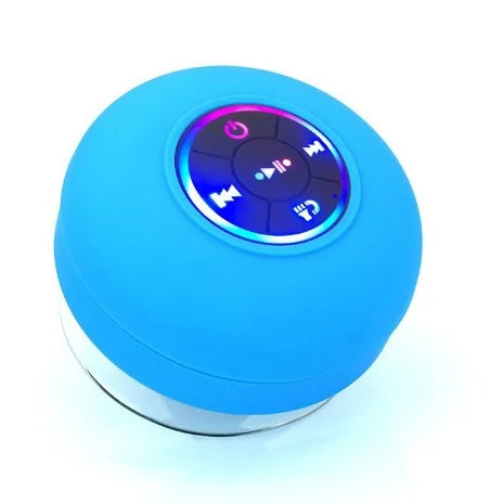 New Bathroom Waterproof Wireless LED Bluetooth Speaker Large Suction Cup Mini Portable Speaker Outdoor Sports Stereo Speaker Lootquake LLC
