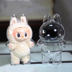 LABUBU V1 V2 transparent protective shell macaron standing protective cover dust cover doll labubu protector case Lootquake LLC