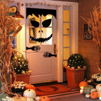 Halloween decorations room door stickers window decor skeleton hand pumpkin DIY window stickers ghost devil witch hat decor
