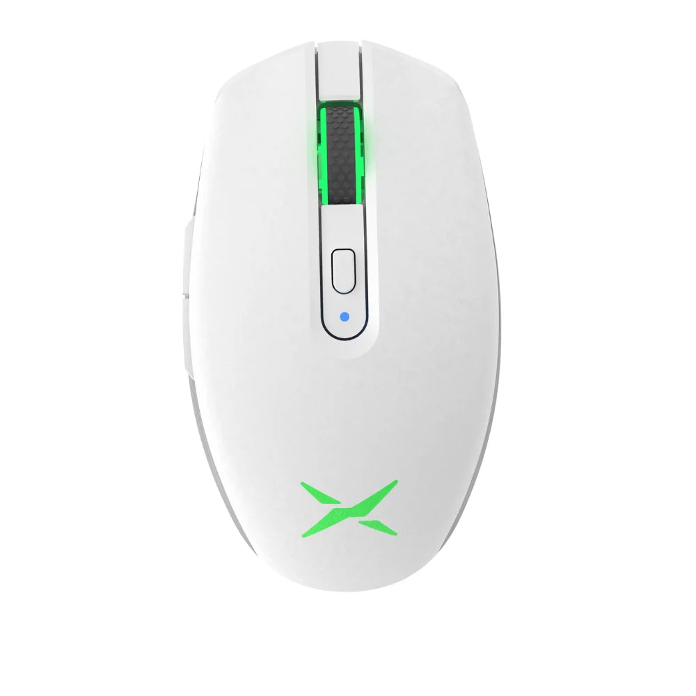 Delux M820DC PAW3335 Wired + Wireless + Bluetooth Gaming Mouse 80 Million Clicks 16000 DPI RGB Rechargeable Mice For Computers Lootquake LLC