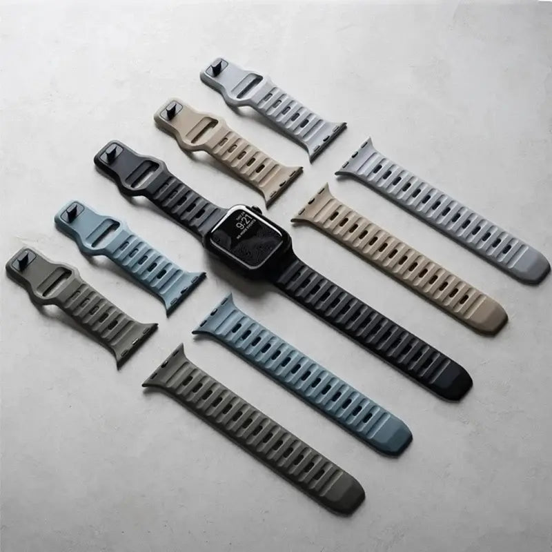 Apple Watch Silicone Band - Soft, Durable, Stylish Design - SJB-DIAMOND ELITES