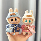 Labubu I II Sitting Party Clothing Idol Dolls Cute Mini Plush Doll'S Clothes Easter Colorful Bunny Sweater Labubu Accessories Lootquake LLC