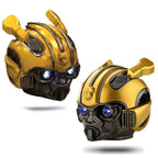 Original Transformers Bluetooth Speakers Bumblebee Head Bluetooth Speakerdual Speakersled Light Heavy Basssuitable,Tf, Fm Radio Lootquake LLC