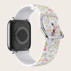 Apple Watch Silicone Strap - Colorful Floral Pattern Band BandsCo Straps
