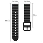 Amazfit Silicone Band for Smartwatch Durable Sport Wrist Strap