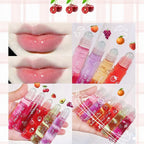 6 Colors Roll-on Fruit Essence Lip Balm Lip Oil Lip Moisturizing Mirror Primer Lip Lipstick Hydrating random Gloss Transparent Lootquake LLC