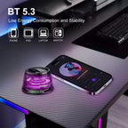 Mini Portable Bluetooth Speaker G200 RGB Color Light Magnetic Speaker BT5.3 Small Sound Box Phone Holder Wireless Loudspeaker Lootquake LLC