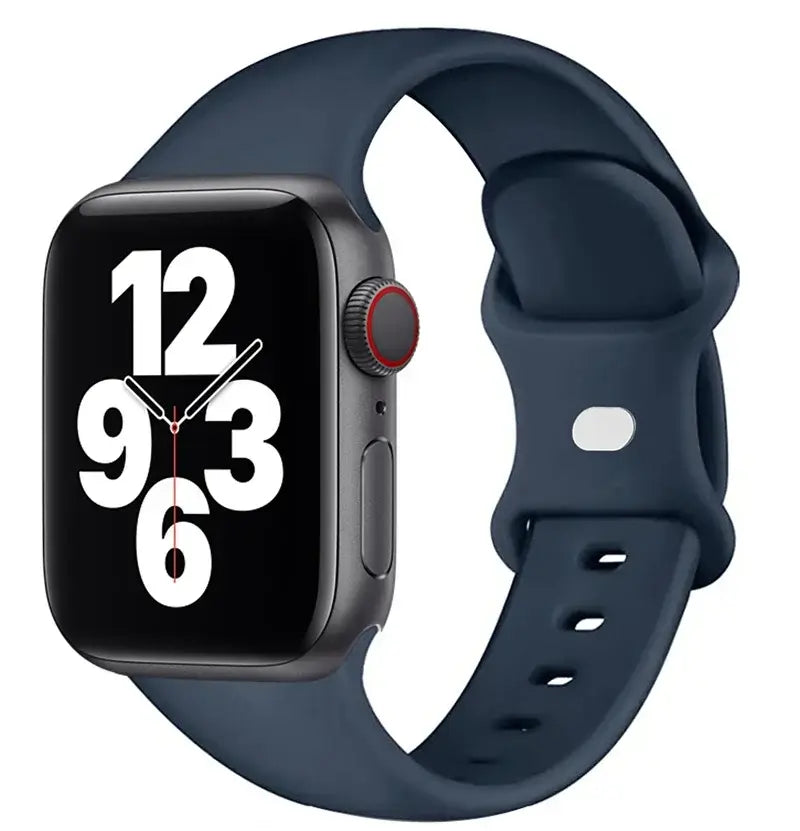 Apple Watch Silicone Band - Soft Waterproof Flexible Strap - SJB-DIAMOND ELITES