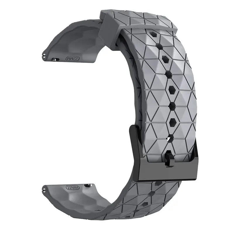 Polar Silicone Sport Watch Band Black Unisex Waterproof Rubber Strap