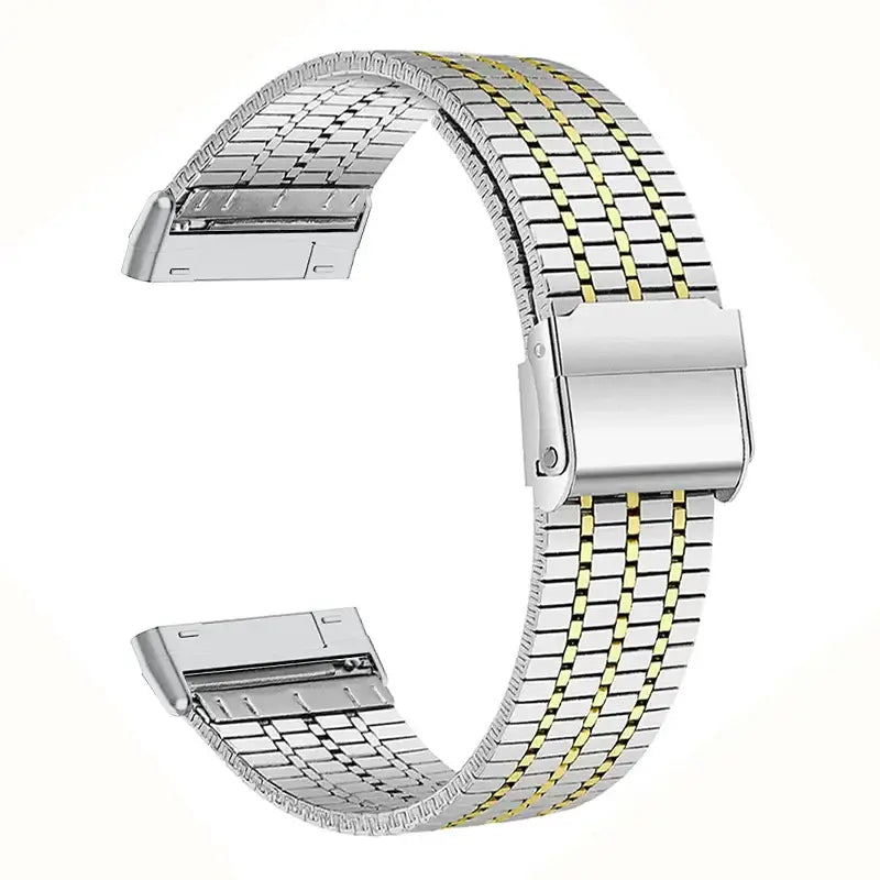 Fitbit Versa & Sense Steel Mesh Band - Sleek and Stylish - SJB-DIAMOND ELITES