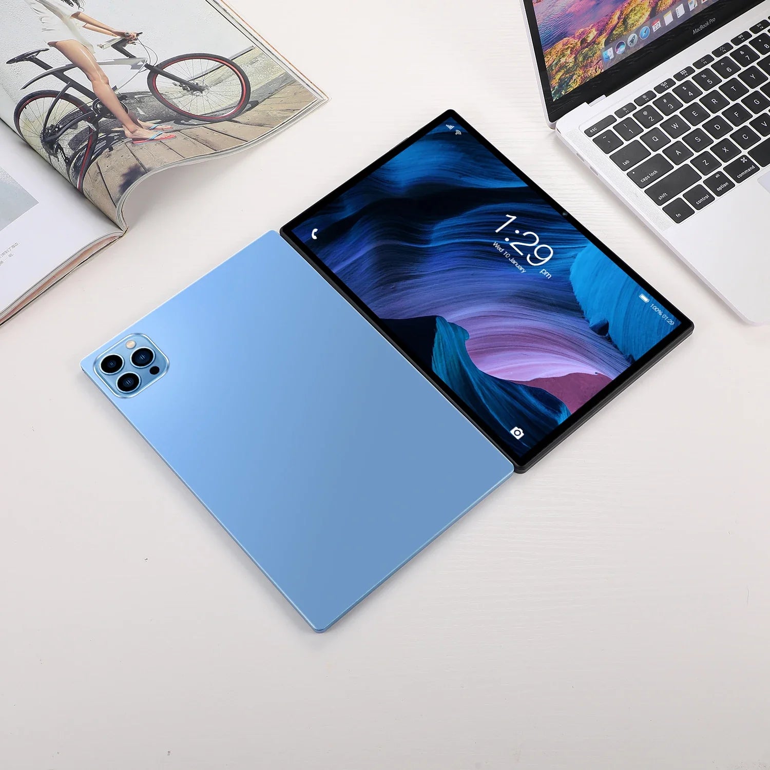 New 10.1 Inch Study Education Tablets Octa Core Dual SIM 4GB RAM 64GB ROM 3G Phone Call Bluetooth WiFi Google Tablet Pc 5000mAh Lootquake LLC
