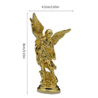 Metal Statue for Tabletop Decoration, Modern Crafts for Centerpieces, Office Ornaments, Religious Guardian Decorations, Photo