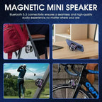 Wireless Bluetooth Speaker with RGB Lights, Stereo Sound & Phone Stand - Portable Mini Travel Speaker for iPhone & Android Lootquake LLC