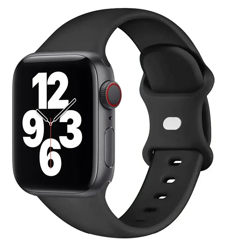 Apple Watch Silicone Band - Soft Waterproof Flexible Strap - SJB-DIAMOND ELITES