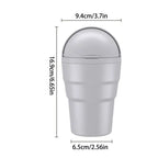 Car Garbage Bin Automotive Trash Cup Car Waste Bin Flip-Top Design Gadgets Interior Car Accessories for Car Sedan SUV Truck Lootquake LLC