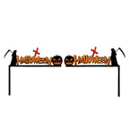 Halloween Door Frame Decoration,bats,pumpkins,spider Webs,door And Window Corner Sign, Halloween Home Decor,corner Stickers