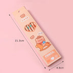 6Pcs/box Kawaii HB Pencil with Eraser Wooden Pencil for Children Drawing Writing Student School Office Supplies Stationery Lootquake LLC