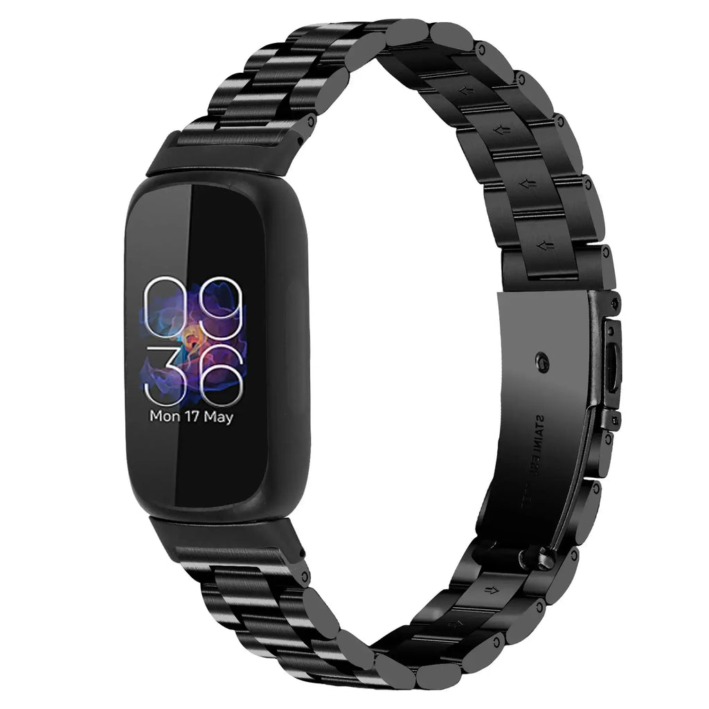 Fitbit Inspire 3 Stainless Steel Band – Premium Metal Strap - SJB-DIAMOND ELITES