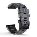 Garmin Silicone Camo Strap - Durable Stylish Design - SJB-DIAMOND ELITES