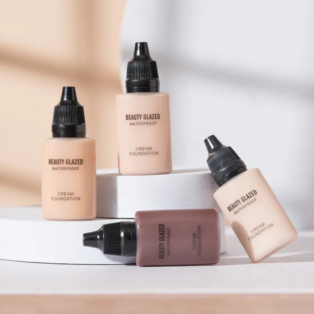 Flawless All Day: 9 Color Waterproof Concealer Foundation For Women Makeup Full Coverage Long Lasting Moisturizing Lootquake LLC