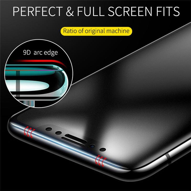 4pcs Soft Matte Ceramic Film Screen Protector for iPhone 14 13 12 Pro Max 11 XR XS X 8 7 plus SE20 Anti-broken Not Glass Film  Matte Finish Tempered Glass Screen Protector for iPhone Stevvex