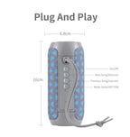 TG117 Bluetooth Speakers Portable Wireless Sound Box  Outdoor Waterproof Stereo Surround Supports TF Radio altavoz bluetooth Lootquake LLC