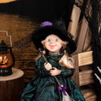 Halloween Witch Decoration Elf Boy Girl Doll Christmas Pendant Ornaments Home Decor Elf Hanging Decoration New Year Gifts Lootquake LLC