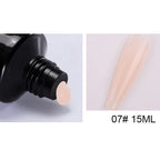 15Ml Nail Extension 3 colors Poly UV Gel,Transparent/ Pink/White Gel For DIY Nail Art,Multi-function UV Gel Nail Art Tools 1&