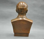7'' Soviet Leader Vladimir Ilyich Ulyanov Lenin Bust Bronze Statue