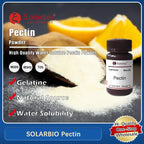 SOLARBIO Pectin Soluble Powder from Citrus for Laboratory Applications and Food Industry Original Product Lootquake LLC