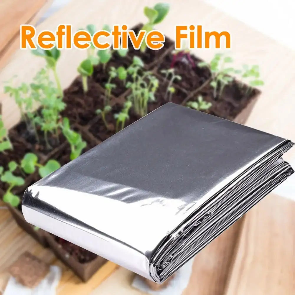 2-30pc Garden Wall Mylar Film Highly Reflective Films for Grow Tent Room Garden Greenhouse Covering Foil Sheets 210x120cm