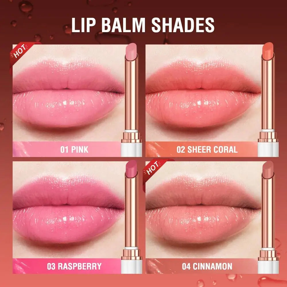 Long Lasting Color Changing Lipstick Moisturizing Lip Balm Natural Nourishing Beeswax Lip Gloss Lip Care Cosmetics Lootquake LLC