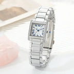 New Fashion Roman Scale Women Watches Luxury Ladies Wristwatch Quartz Watch Rhinestone Men Women Watches Relogio Feminino Clocks