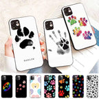 Dog Paw Phone Case For Iphone 11 12 13 Mini Pro Max 8 7 6 6s Plus X 5 S Se 2020 Xr Xs 10 Case Paw Print Heart Pet Lovers Stevvex