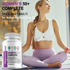 Women’s 50+ Complete Multivitamin - Supports Mental Clarity, Focus and Memory, Improves Digestion and Relieves Stress Lootquake LLC