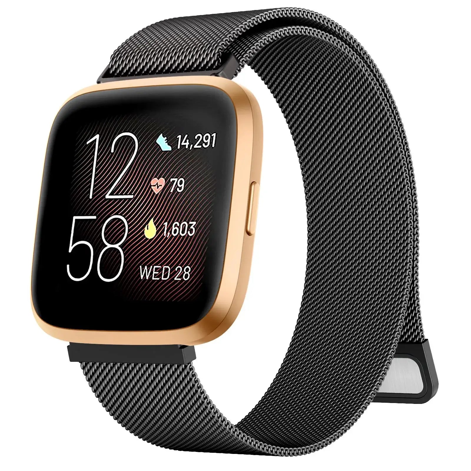 Fitbit Versa & Sense Metal Band - Premium Steel Strap - SJB-DIAMOND ELITES