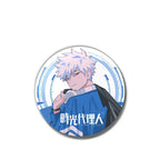 Anime Link Click Charles Lucas Jo Brooch Pin Badges Pins Cosplay Metal Brooches for Women Bag Accesorios Jewelry Fans Gifts