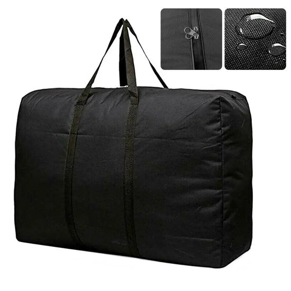 1pc Extra Large Waterproof Moving Luggage Bags Laundry Shopping Bag Non-woven Fabric Cubes 80*48*25cm Home Storage Packing Tool Lootquake LLC