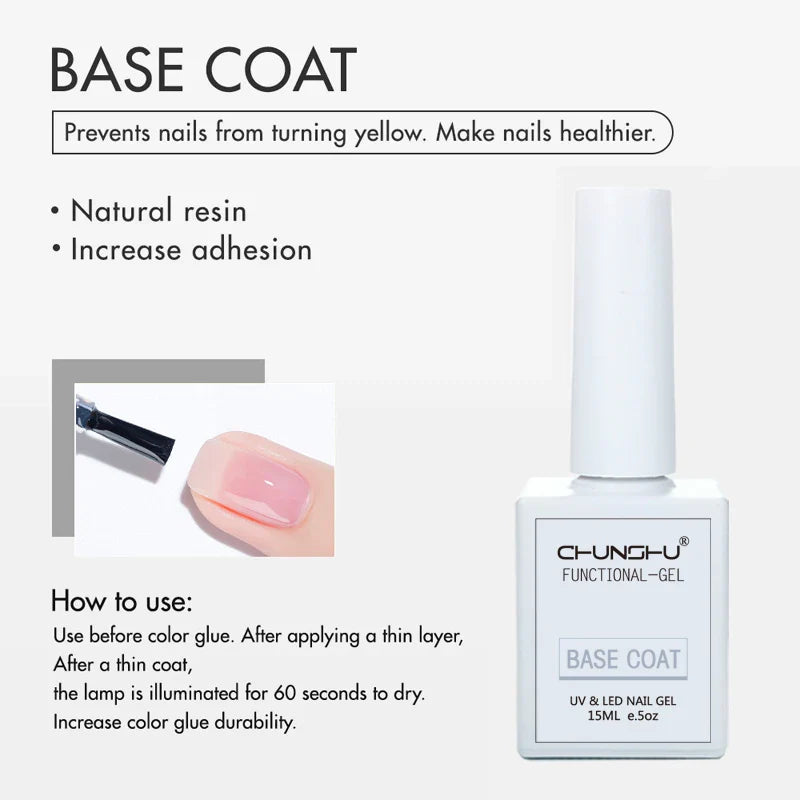 CHUNSHU 15ml Fluorescence Gel Nail Polish Semi Permanent UV/LED Nail Gel Long Lasting Varnish For Nails Art Manicures Soak Off Lootquake LLC