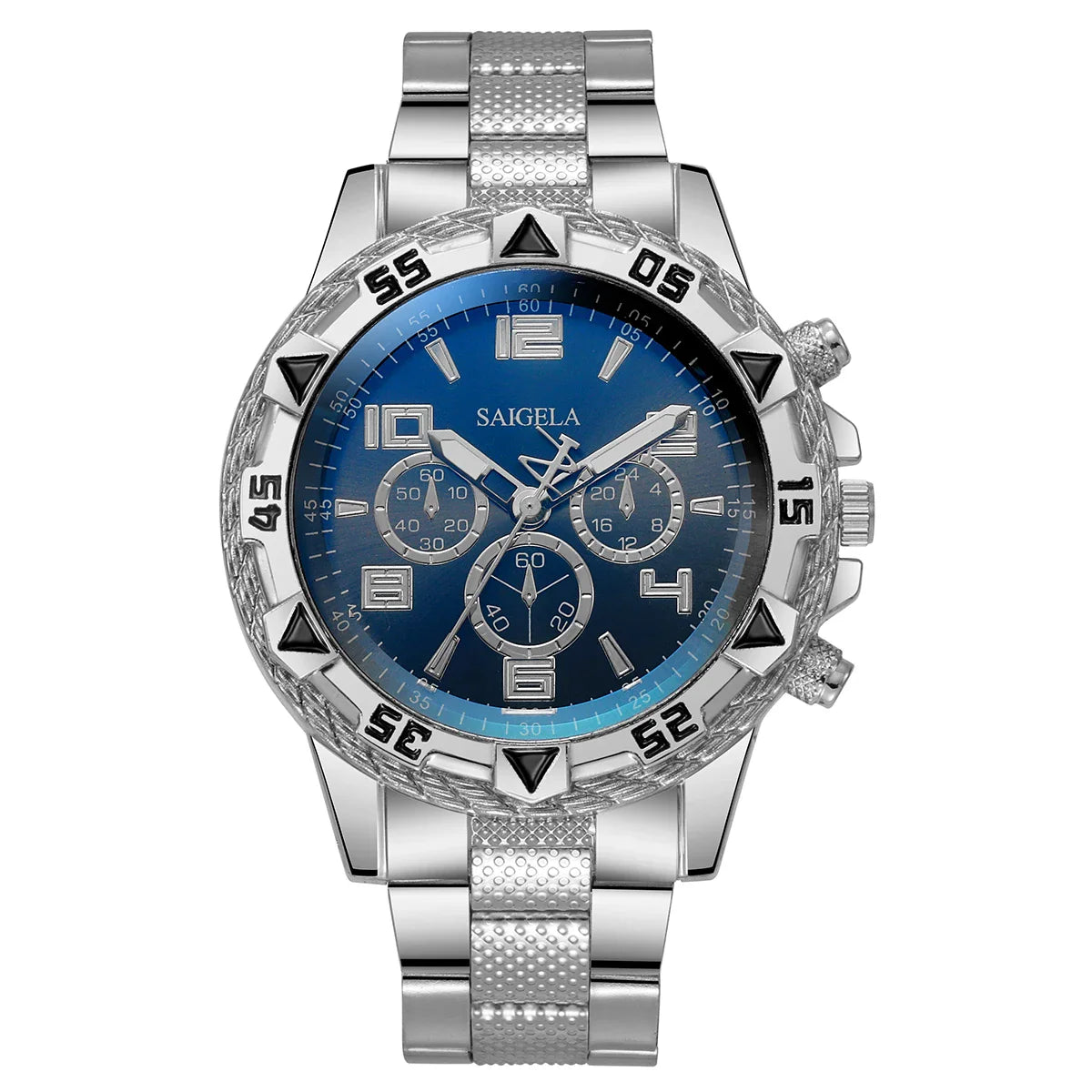 Men Business Watches Fashion Stainless Steel Band Male's Quartz Watch Lootquake LLC