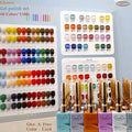 Glenys Painted Ya 96 Color nail polish Gel All Seasons Semi Permanent Soaking gel UV LED Nail Salon Nail Art Clearcoat Set 15ml