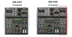 99 DSP Effects Mixing Console Podcast Mini 4/6 Channels Sound Audio Mixer Individual 48V Bluetooth USB PC Play Record AM-AX4/6 Lootquake LLC