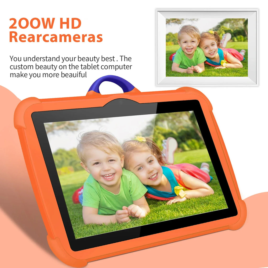 7 Inch Global Version 5G Kids' tablet Dual BOW Cameras 5G WiFi Quad Core 4GB RAM 64GB ROM Children's Gifts Tablets 4000mAh Lootquake LLC