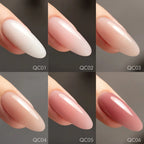 VENALISA 7.5ml Quick Construction Gel Semi Transparent Jelly Color Nail Gel Polish Strengthener Soak Off UV LED Nude Pink Gel Lootquake LLC